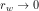 r_w \to 0