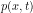 p(x,t)