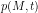 p(M,t)