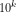 10^k