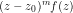 (z-z_0)^m f(z)